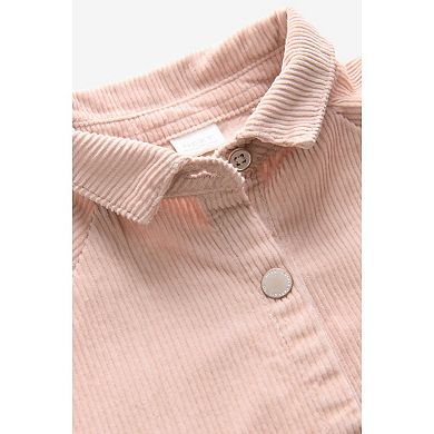 Girls 4-12 NEXT Corduroy Cotton Shirt Dress