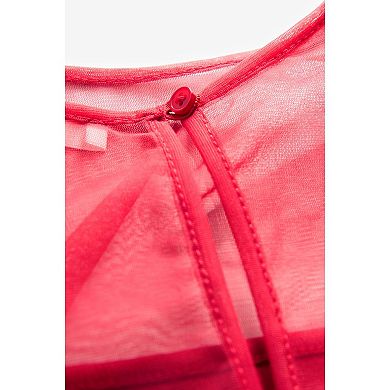 Girls 4-12 NEXT Relaxed Fit Mesh Dress