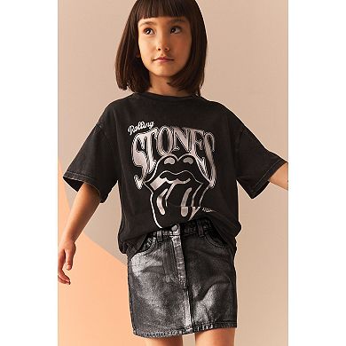 Girls 4-12 NEXT Foil 5 Pocket Cotton Skirt