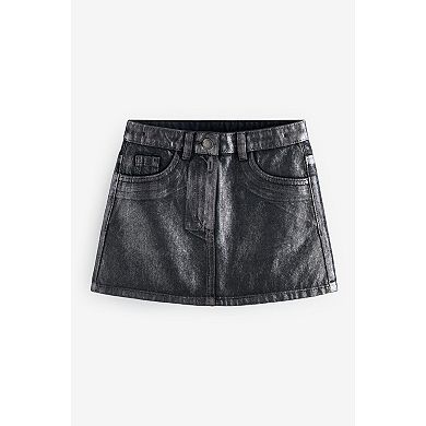 Girls 4-12 NEXT Foil 5 Pocket Cotton Skirt