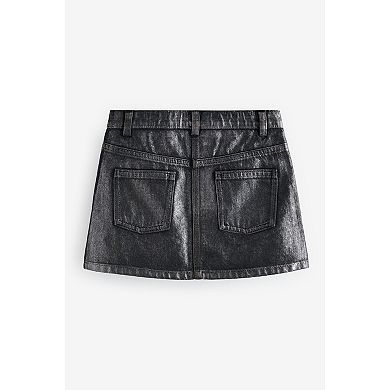 Girls 4-12 NEXT Foil 5 Pocket Cotton Skirt