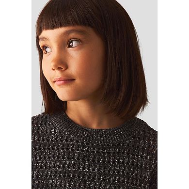 Girls 4-12 NEXT Metallic Sweater