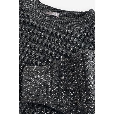 Girls 4-12 NEXT Metallic Sweater