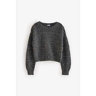 Girls 4-12 NEXT Metallic Sweater