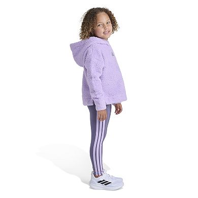 Baby & Toddler adidas 2-pc. Sherpa Fleece Hoodie & Leggings Set