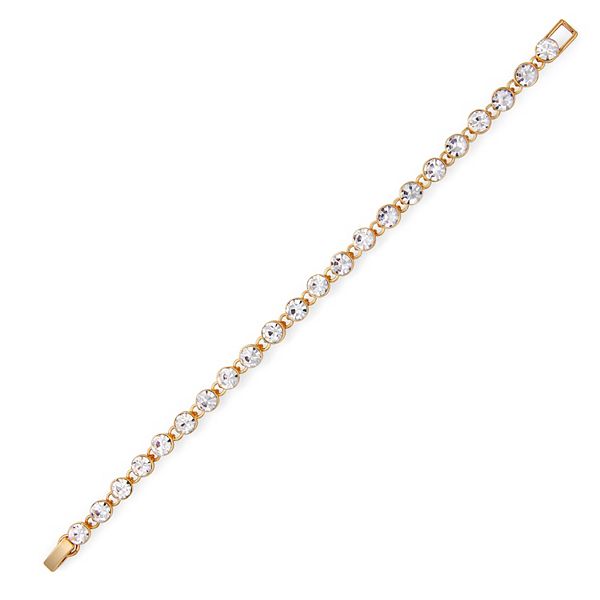 Nine West Tennis Flex Bracelet - Gold Tone