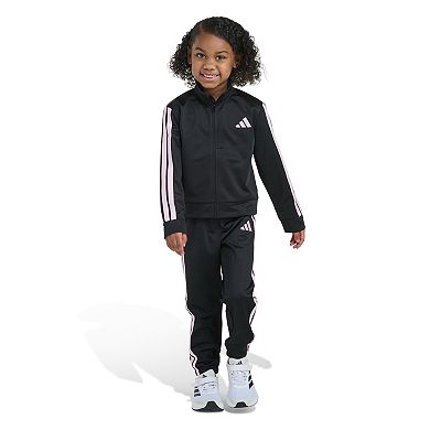 Girls 4-6x adidas Event Tricot Jacket & Joggers Set