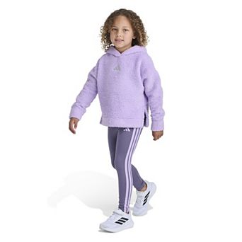 Girls 4-6x adidas Pullover Hoodie & Leggings Set