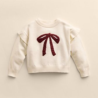 Baby & Toddler Girl Little Co. by Lauren Conrad Ruffle Sleeve Sweater