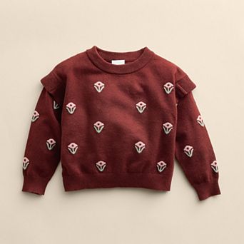 Baby & Toddler Girl Little Co. by Lauren Conrad Ruffle Sleeve Sweater