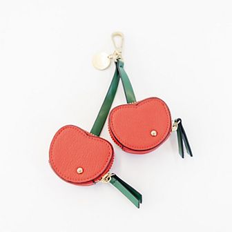 BCBGeneration Cherry Bag Charm Dog Clip