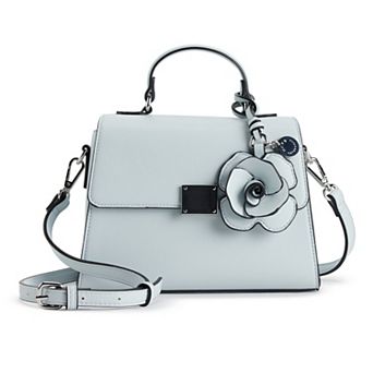 BCBGeneration Top Handle Floral Bag with Charm