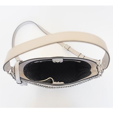 BCBGeneration Bucket Bag Draped Chain Charm