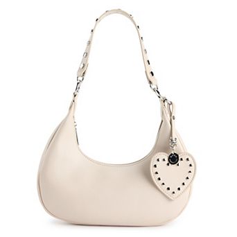 BCBGeneration Wear-2-Ways Studded Half Moon Bag