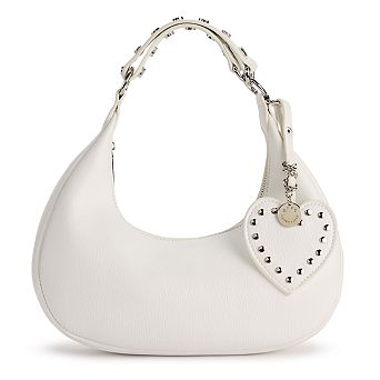 BCBGeneration Wear-2-Ways Studded Half Moon Bag