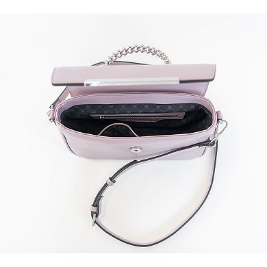 BCBGeneration Metal Top Handle Bag