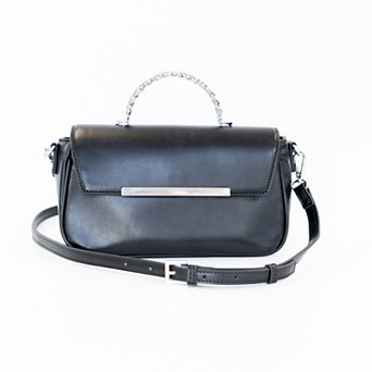 BCBGeneration Metal Top Handle Bag