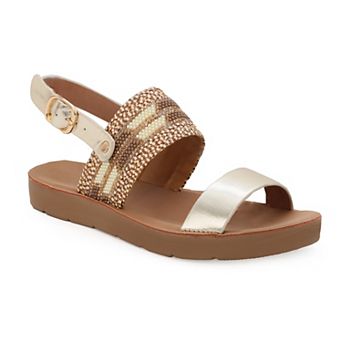 Yoki Brynn-45Y Beaded Open-Toe Little Kids Girls, Backstrap Sandals