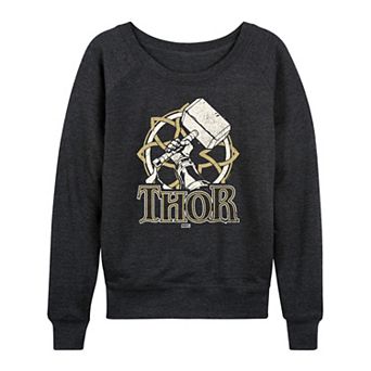Women's Marvel Thor French Terry Long Sleeve Tee