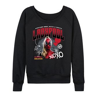 Women's Marvel Deadpool & Wolverine Ladypool French Terry Long Sleeve Tee