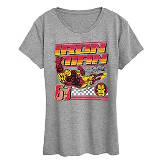 Women's Marvel Iron Man 63 Racing Graphic Tee