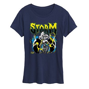 Women's Marvel X-Men Storm Metal Graphic Tee