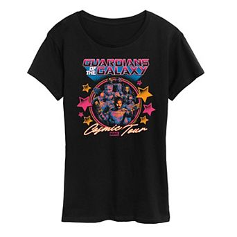 Women's Marvel Guardians of the Galaxy Cosmic Tour Graphic Tee