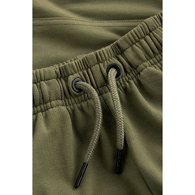 Boys 4-12 NEXT Khaki Green Cotton Parachute Style Jersey Joggers