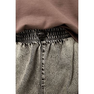 Boys 4-12 NEXT Denim Cargo Cotton Jeans with Elastic Waist