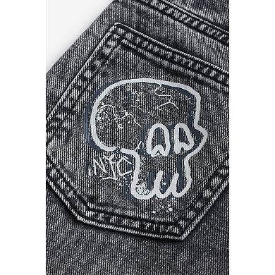 Boys 4-12 NEXT Cotton Graffiti Denim Jeans
