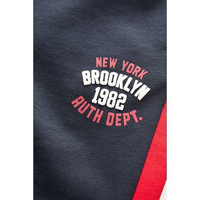 Boys 4-12 NEXT Navy Varsity Graphic Joggers