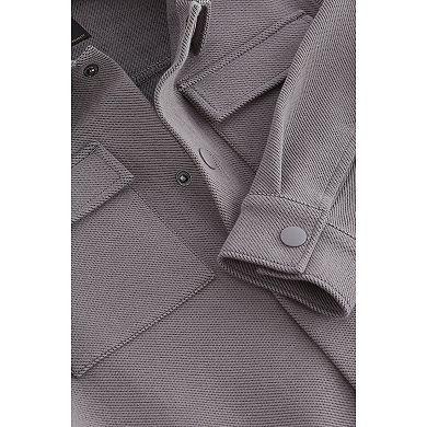Boys 4-12 NEXT Grey Smart Jersey Shacket