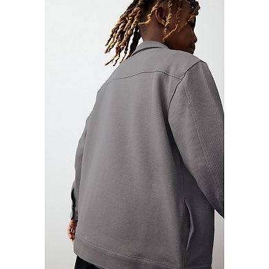 Boys 4-12 NEXT Grey Smart Jersey Shacket