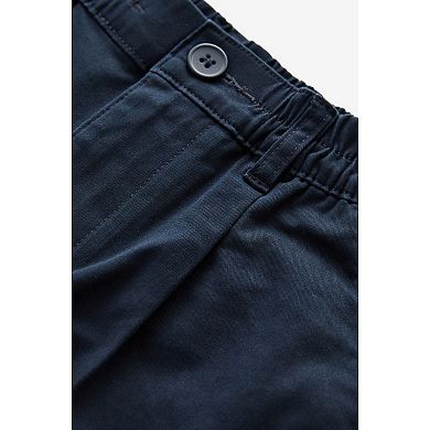 Boys 4-12 NEXT Navy Pleated Tapered Chino Pants