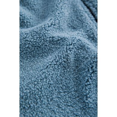 Boys 4-12 NEXT Utility Pocket Zip-Through Borg Fleece