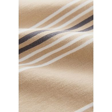 Boys 4-12 NEXT Stone Relaxed Fit Stripe Heavyweight Short Sleeve Cotton T-Shirt