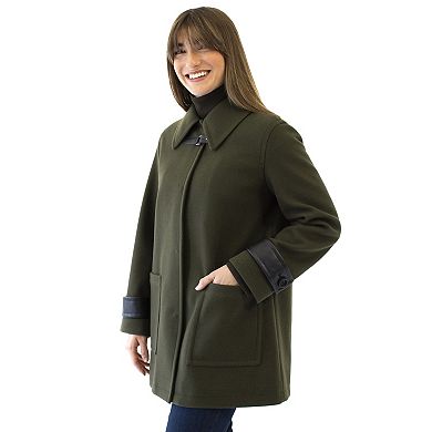 Women's Nine West Toggle Coat