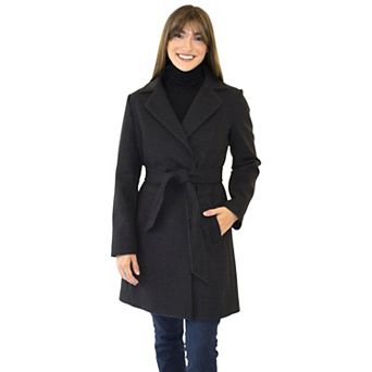 Women's Nine West Belted Coat