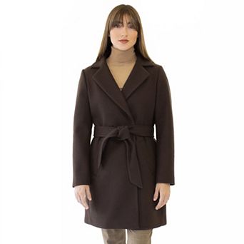 Women's Nine West Belted Coat