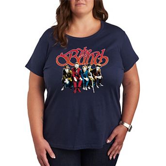 Plus Size The Band Gradient Graphic Tee