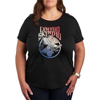 Plus Size Lynyrd Skynyrd Gradient Graphic Tee