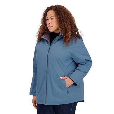 Plus Size ZeroXposur Insulated Hooded Jacket