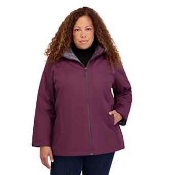 Plus Size ZeroXposur Insulated Hooded Jacket