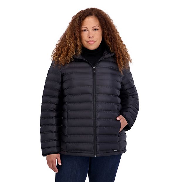 Plus Size ZeroXposur Packable Puffer Jacket