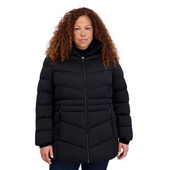 Plus Size ZeroXposur Taylor Heavy Puffer Coat