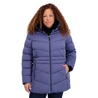 Plus Size ZeroXposur Taylor Heavy Puffer Coat