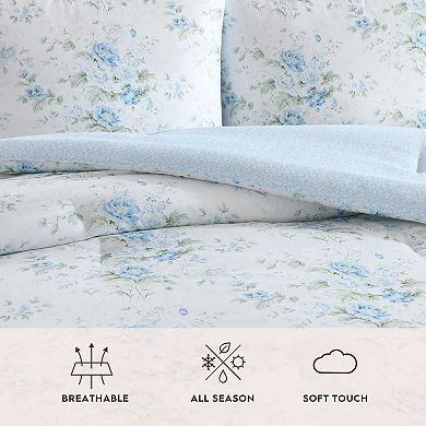 Laura Ashley Arundel Blue Comforter Set