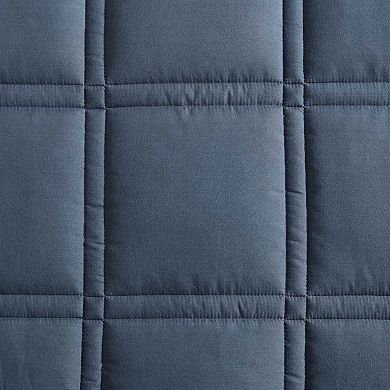 Nautica Square Stitch Navy Comforter Set