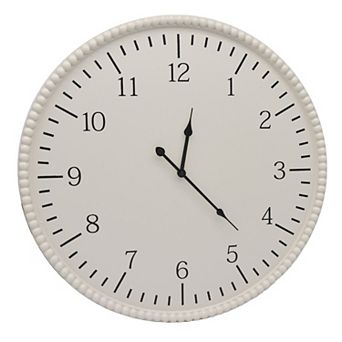 Belle Maison 23.5 in Beaded Wall Clock