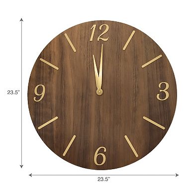 Belle Maison 24-in. Wall Clock